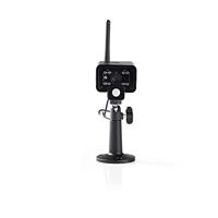 Digitale Draadloze Camera - 2.4 GHz - VGA - Binnen- en Buitenshuis - Nachtzicht: 5.00 m - Kijkhoek: 73 ° - Zwart - IP54