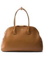 Prada grand sac à main en cuir - Marron