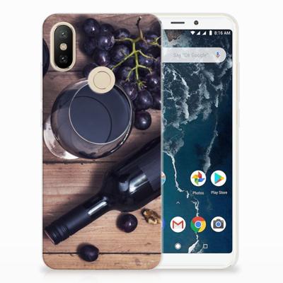 Xiaomi Mi A2 Siliconen Case Wijn