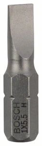 Bosch Accessoires Bit extra-hard S 1,0x5,5, 25 mm 25st - 2607001465