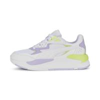 PUMA Unisex Kid's X-ray Speed Play Jr Sneaker, Puma Wit Puma Wit Vivid Violet Lelie Pad, 39 EU