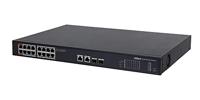 Dahua Technology PoE PFS3220-16GT-240 network Unmanaged L2 Gigabit Ethernet (10/100/1000) Power over Ethernet (PoE) zwart