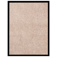 Deurmat 60x80 cm beige