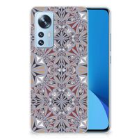 Xiaomi 12 | 12X TPU Siliconen Hoesje Flower Tiles