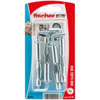 Fischer 90926 schroefanker & muurplug 4 stuk(s) Schroefhaak- & muurplugset 65 mm