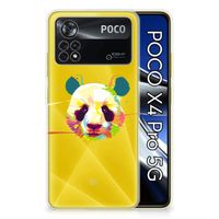 Xiaomi Poco X4 Pro 5G Telefoonhoesje met Naam Panda Color - thumbnail