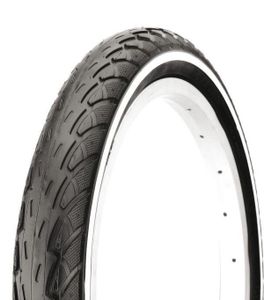 Deli Tire Buitenband Tire S-206 16 x 1.75" / 47-305 mm zwart met witte lijn