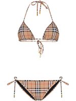 Burberry bikini à carreaux - Marron - thumbnail