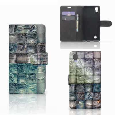 Wallet Case met Pasjes LG X Power Spijkerbroeken