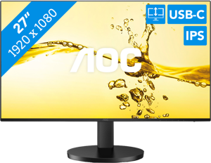 AOC B3 27B3CF2 LED display 68,6 cm (27") 1920 x 1080 Pixels Full HD Zwart