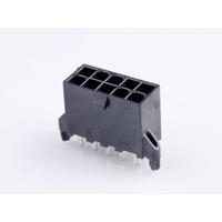 Molex 462070110 Male header, inbouw (standaard) Totaal aantal polen: 10 Rastermaat: 4.20 mm Inhoud: 1 stuk(s) Tray - thumbnail