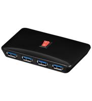 Goobay SuperSpeed 4-Poorts USB 3.0 Hub - 5Gbit/s - Zwart