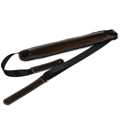 Fazley LETA VGSW-BRN vintage gitaarband leder bruin Fazley LETA VGSW-BRN vintage gitaarband leder bruin