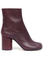 Maison Margiela bottines à bout Tabi 80 mm en cuir - Violet