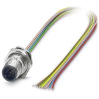 Phoenix Contact 1542716 Sensor/actuator inbouwconnector M12 Aantal polen: 8 Stekker, inbouw 0.50 m 1 stuk(s) - thumbnail