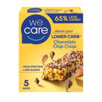 WeCare Lower Carb Chocolate Chip Crisp repen (5 stuks)