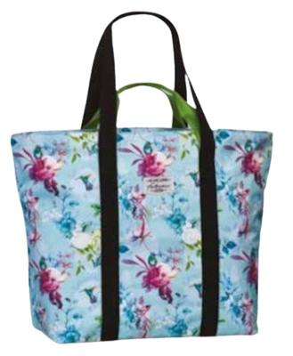 Fabrizio strandtas 46 x 46 cm polyester blauw Fabrizio strandtas 46 x 46 cm polyester blauw