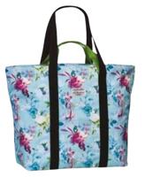 Fabrizio strandtas 46 x 46 cm polyester blauw