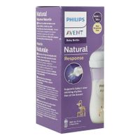 Avent Natural Response 3.0 Zuigfles 260 ml Giraf - thumbnail