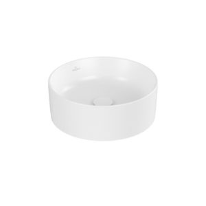 Villeroy & Boch Collaro opzetwastafell rond Ø40cm zonder overloop zonder kraangat ceramic+ stone white 4A1840RW