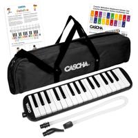 CASCHA Melodica Black (incl. koffer en mondstuk)