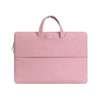 Shop4 - 14 inch Laptop Hoes - Sleeve met Handvaten Roze