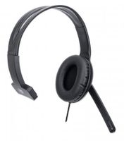 Manhattan 179874 hoofdtelefoon/headset Bedraad Hoofdband Kantoor/callcenter USB Type-A Zwart - thumbnail