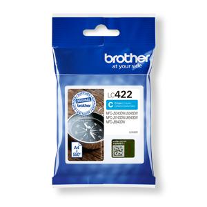 Brother LC-422C inktcartridge 1 stuk(s) Origineel Cyaan