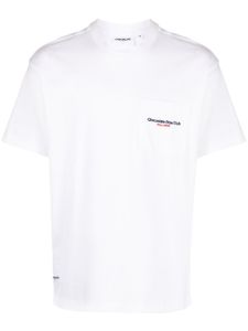 CHOCOOLATE t-shirt en coton à logo brodé - Blanc