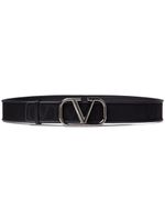 Valentino Garavani ceinture Toile Iconographe - Noir - thumbnail