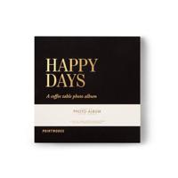 Printworks Fotoalbum - Happy Days (S) - Zwart - thumbnail