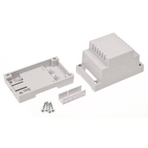 TRU COMPONENTS TC-7910728 DIN-rail-behuizing 53 x 89 x 65 ABS-V0 Grijs 1 stuk(s)