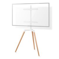 Nedis TV Vloerstandaard | 50-65 " | Aluminium / Wit | 1 stuks - TVSM7060WT TVSM7060WT - thumbnail