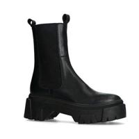 Sacha hoge leren chelsea boots zwart