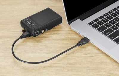 Renkforce USB-kabel USB 2.0 USB-A stekker, USB-mini-B stekker 0.30 m Zwart Vergulde steekcontacten RF-4455807