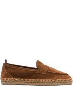 Castañer espadrilles Nacho en daim - Marron - thumbnail