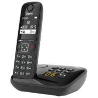 Gigaset AS690A - Draadloze DECT telefoon met antwoordapparaat - Groot grafisch display - Uitstekende geluidskwaliteit - Volumeregeling - Handsfree functie - Niet storen, zwart [Nederland versie]