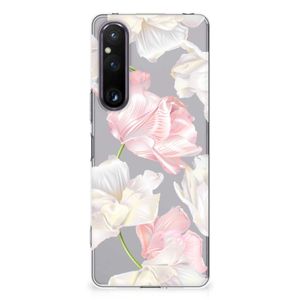 Sony Xperia 1 V TPU Case Lovely Flowers