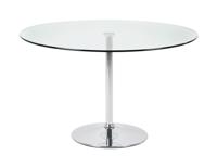 Bendt Ronde Glazen Eettafel 'Felicia' 100cm