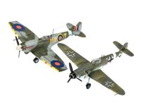 Revell 1/72 Messerschmitt BF109 G-10 & Spitfire Mk. V - thumbnail