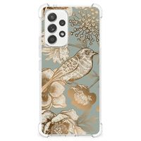 Case voor Samsung Galaxy A53 5G Vintage Bird Flowers