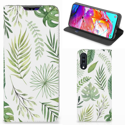 Samsung Galaxy A70 Smart Cover Leaves