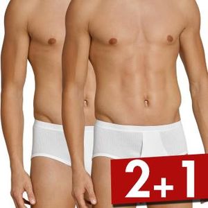 Schiesser 2 stuks Original Classics Double Rib Briefs * Actie *