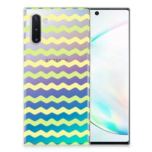 Samsung Galaxy Note 10 TPU bumper Waves Yellow