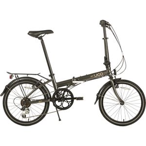 U•GO Mobility Just D6 fiets Aluminium Grijs