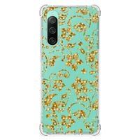 Sony Xperia 10 V Case Gouden Bloemen - thumbnail