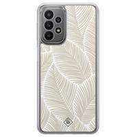 Samsung Galaxy A23 hybride hoesje - Palmy leaves beige - thumbnail