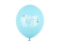 Ballonnen &apos;Mom To Be&apos; Lichtblauw (6st)