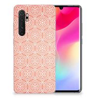 Xiaomi Mi Note 10 Lite TPU bumper Pattern Orange