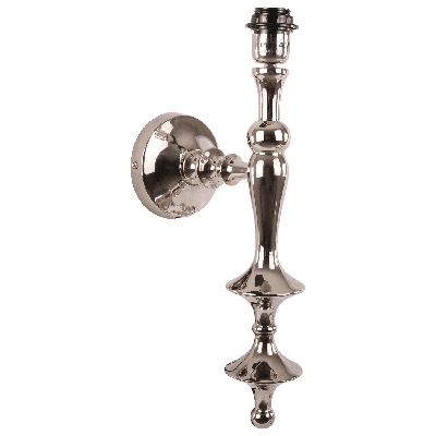 Wandlamp Evorio groot glans chroom